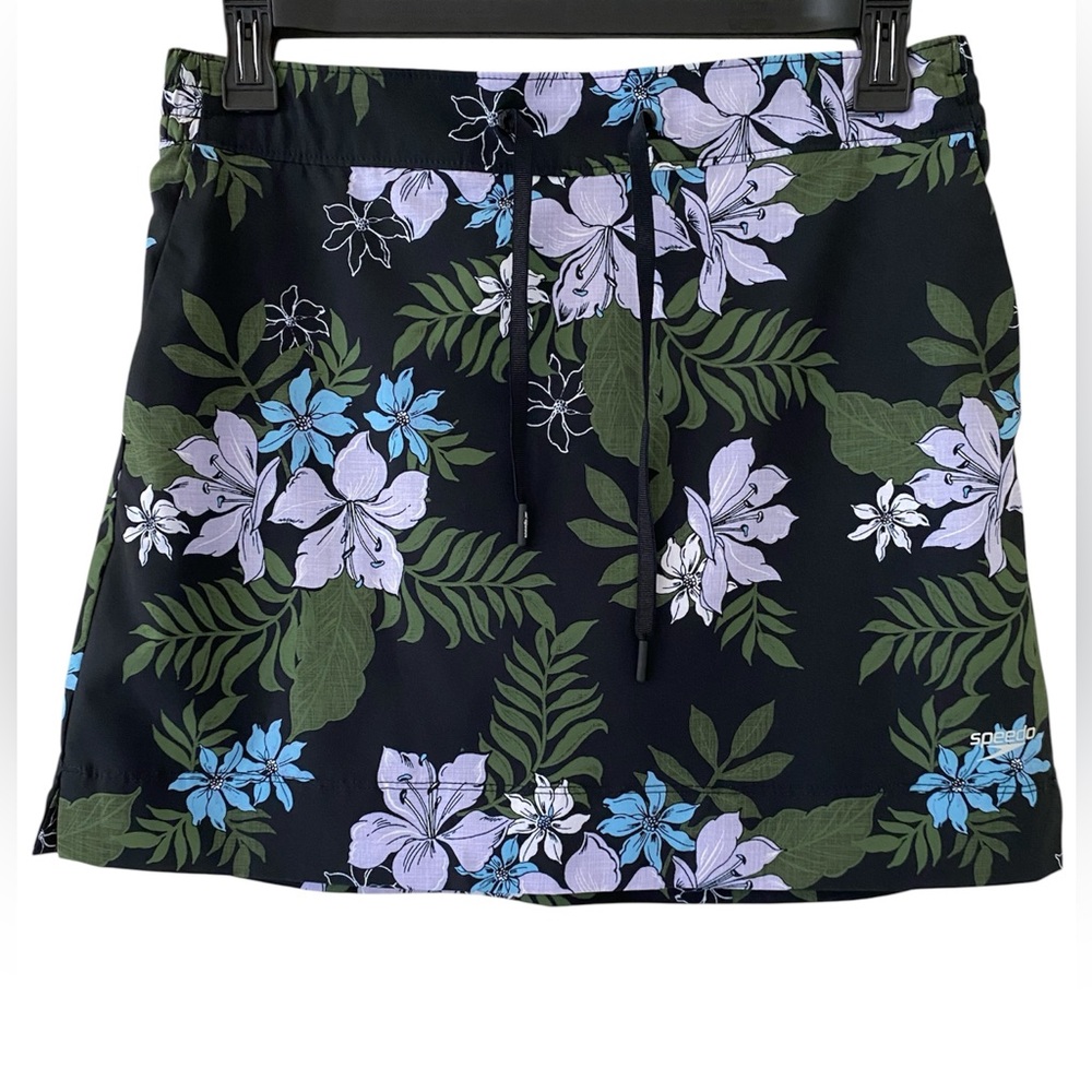 Speedo Floral Swim Skort Size Medium